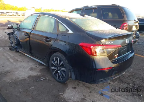 2022 Honda Civic Ex z USA, uszkodzony, nr VIN JHMFE1F70NX000227